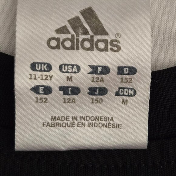 Boys Size Medium Adidas Climate Multi-Color Short Sleeve Pullover - Picture 6 of 7